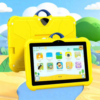 KartuSaugu™ Planšetinis Kompiuteris Vaikams su Mokomaisiais Žaidimais, Tėvų Kontrole, Smūgiams Atsparia Konstrukcija ir Daugiau